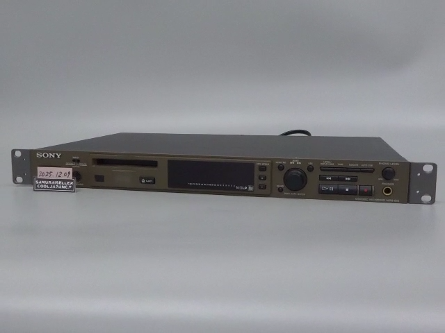 SONY MDS-E10 Professional MD Recorder Player Rack Mount Japan Used
