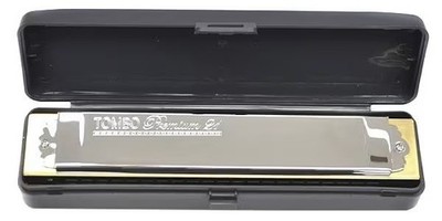 TOMBO No.3521  TOMBO Premium 21 Tremolo Harmonica 21 holes Various Key