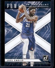 2021-22 Panini Donruss - Power in the Paint Joel Embiid #10 FAST SHIPPING 76ERS 