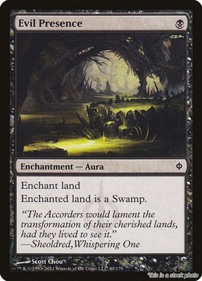 MTG Evil Presence [NPH - 60] MP