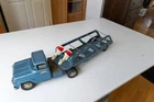 Vintage 1960 Tonka Toy Marine Service Semi Hauler/Boat Carrier #38