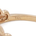 Le Vian 14K Rose Gold Blueberry Sapphire Nude Diamond Tiara Ring #JB703-5 — photo 7
