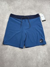 Nike Swim Trunks Medium 32 Four-Way Stretch Board Shorts Zip Pocket NESSB537