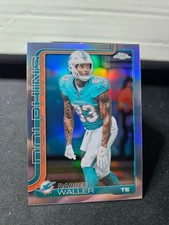 2025 NFL Topps Chrome NFL Darren Waller Refractor #193 Dolphins