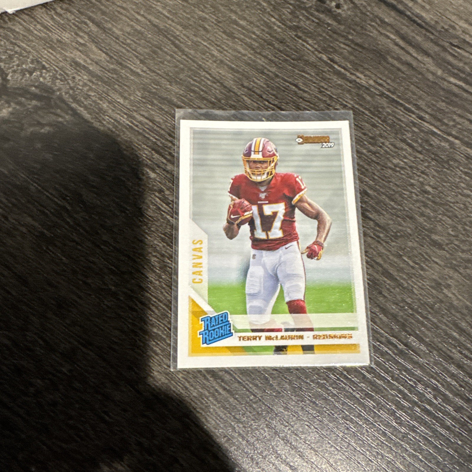 2019 Panini Donruss - Rated Rookie Terry McLaurin #329 Canvas (RC)