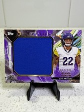 Topps 2024 Inception Rookie Jumbo Relics Blake Corum #RJR-BC Purple /125 Rams