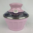 Hamilton Beach HALF PINT Soft Serve ICE CREAM MAKER PINK Frozen Yogurt Sorbet