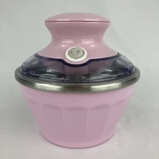 Hamilton Beach HALF PINT Soft Serve ICE CREAM MAKER PINK Frozen Yogurt Sorbet 
