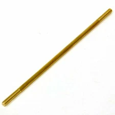 Toilet Tank Ballcock Float Rod - 1/4-20 x 10" +/-  SOLID BRASS