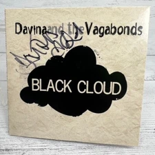 Davina And The Vagabonds Black Cloud Cd Autographed Copy 2011 Sugar Moon River