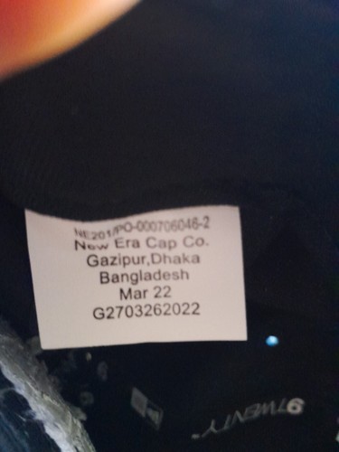 Gorra de béisbol New Era 9 Twenty Marvel Wakanda Forever 2022 Lexus Black Panther - Imagen 6 de 7