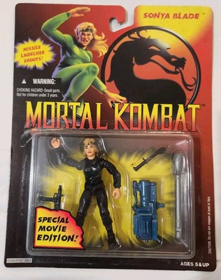 Hasbro Mortal Kombat Sonya Special Movie Edition Figure Vintage 1994 