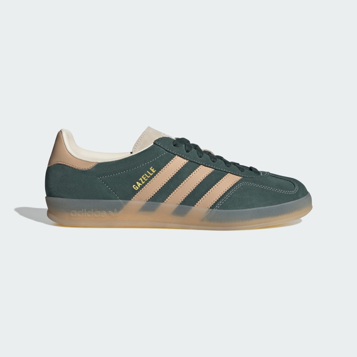 ★★Adairs★★ Gazelle Indoor Green Brown JI3526 Adidas Gazelle Indoor Sneakers Original Shadow Green
