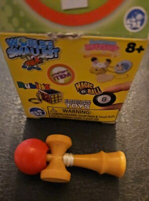 World's Smallest Kendama Toy, NEW OPEN BOX 