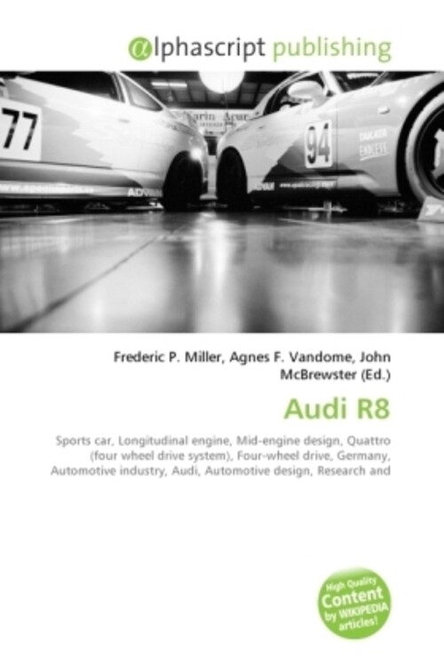 Frederic P. Miller (u. A.) | Audi R8 | Taschenbuch | Englisch