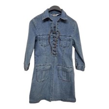 Young order unlimited y2k denim shirt dress.Uk 10