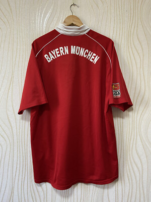  FC Bayern München シャツ XL BAYERN MUNICH 2005 2006 HOME FOOTBALL SHIRT SOCCER JERSEY ADIDAS