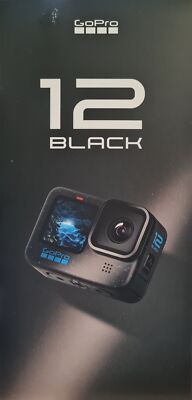 GoPro HERO12 Black, Action Cam, 5,3K60/4K120/2,7K240, schwarz - NEU, OVP