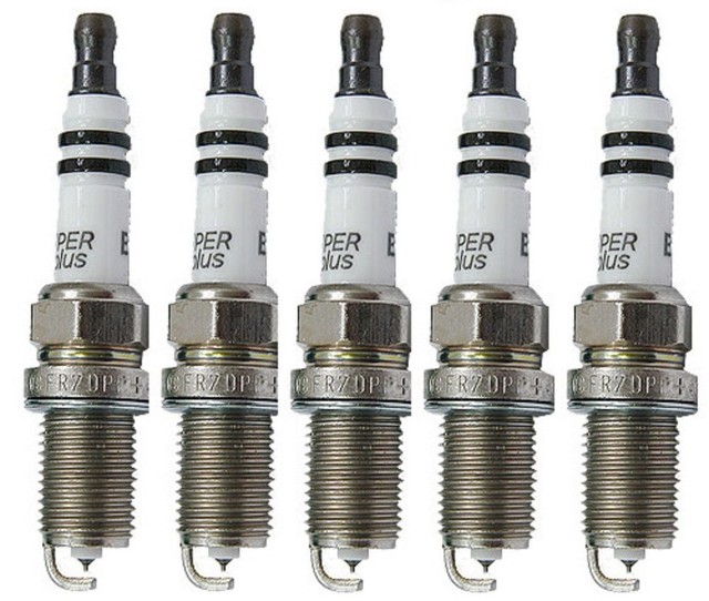 5 BOSCH FR7DPP Plugs Spark Plug Set For Volvo 850 C70 S60 S70 S80 V70 