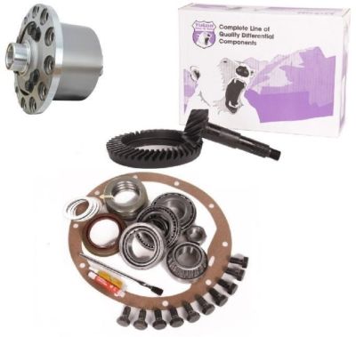 Jeep Wrangler YJ TJ XJ Dana 35 3.73 Ring and Pinion Truetrac Posi Yukon Gear Pkg