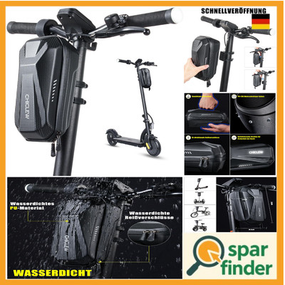 Chiclew Scooter Bag für Xiaomi MI Mijia & Ninebot - Frontpocket, Wasserabwehr...
