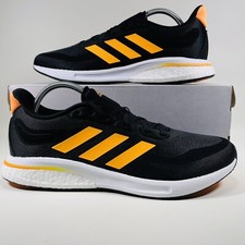 Adidas Supernova M Men's Running Shoe Athletic Sneakers Black Orange GX2964
