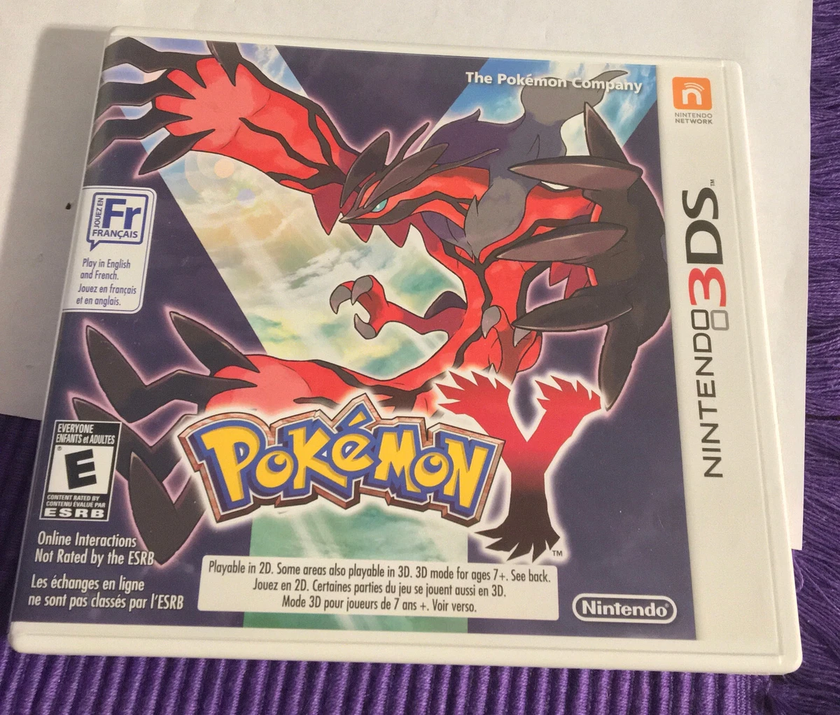 Nintendo 3DS Video Games with Online Playability Pokémon Y for