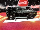 Vintage redline  1974 Hot Wheels Super Van Black w Flames Hong Kong  1/64 scale