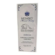 Mosheko Dead Sea minerals organic Moroccan oil toner milk