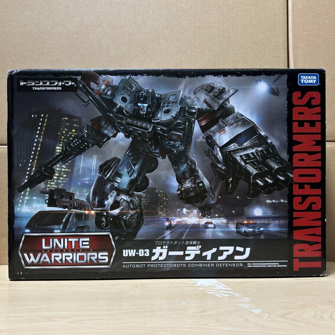Transformers Unite Warriors UW-03 Guardian PC-01 Japan Takara Tomy 