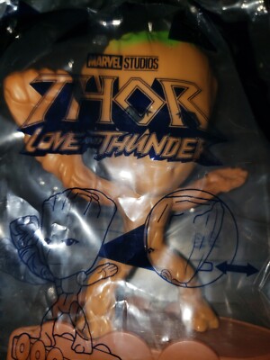 # 2 Groot McDonald's 2022 THOR LOVE AND THUNDER Marvel Happy Meal Toy MIP New