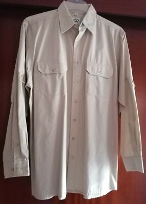 Herrenhemd in Größe M (39/40), in hellbraun/beige, langarm, von '' EAGLE '' !