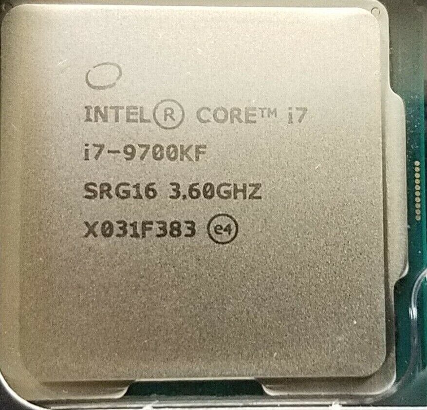 Intel BX80684I79700KF Core i7-9700KF CPU Processor 3.6GHz 8.0GT/s 12MB A+