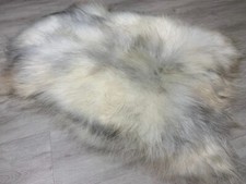 Icelandic Sheepskin Rug 100 Genuine  Sheepskin Seat Cover Rug Pet Dog Cat Bed