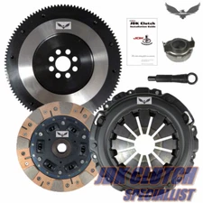 JD DUAL MULTI FRICTION CLUTCH KIT &  FORGED FLYWHEEL FITS 06-14 CIVIC 1.8L SOHC