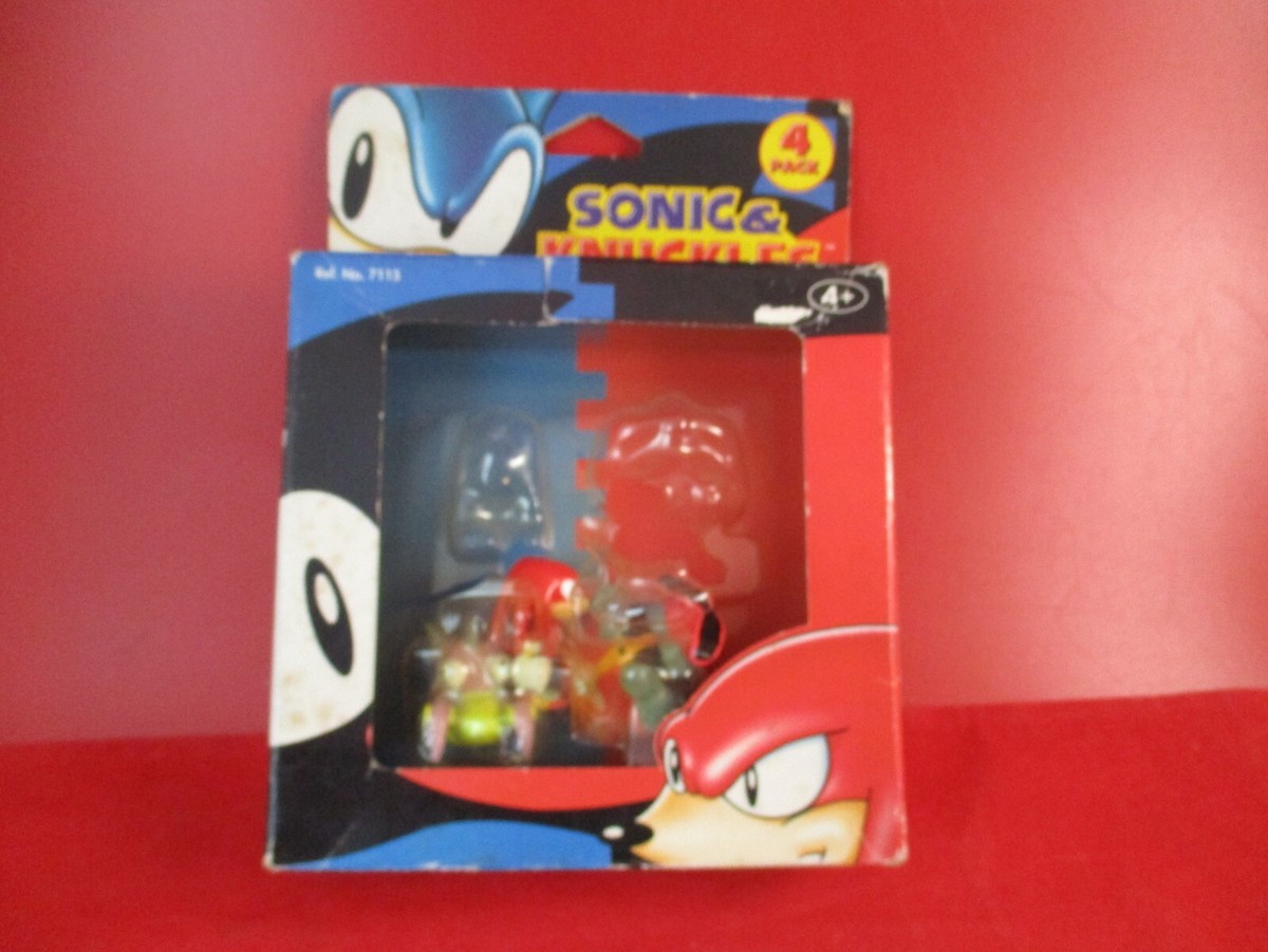 Sonic & Knuckles フィギュア 4パック Sonic the Hedgehog KNUCKLES w/ Spring 4