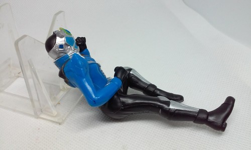 McDonalds Happy Meal Kamen Rider Wizard Water Blue 4" Action Figure Bandai 2013 - Picture 4 of 7