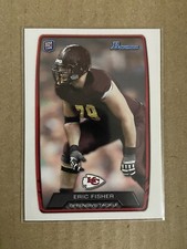 2013 Bowman Football RC #176 Eric Fisher