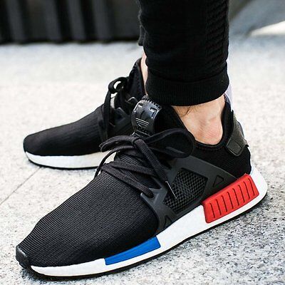 nmd blue and red