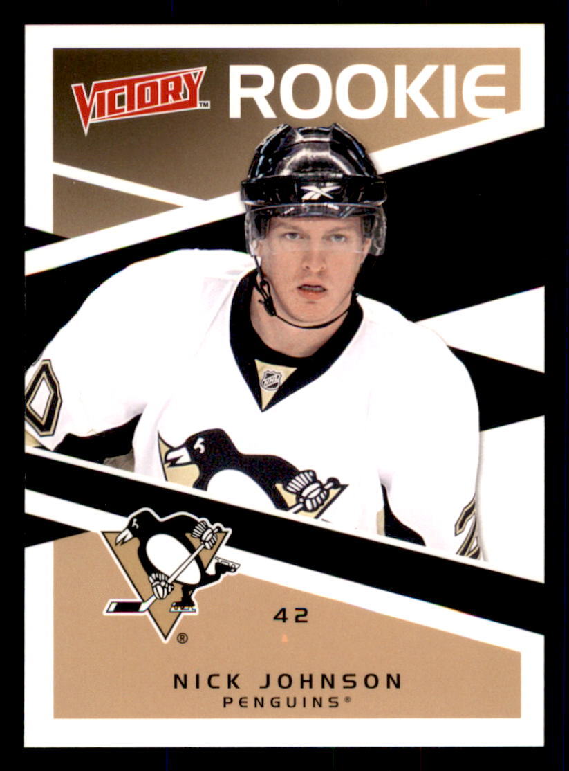 2010-11 Upper Deck Victory #242 Nick Johnson Pittsburgh Penguins RC