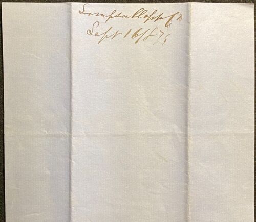 1879 *SIMPSON, CLAPP & COMPANY* (COMMISSION MERCHANTS) N.Y. {{BLUE}} LETTERHEAD! - Picture 11 of 12