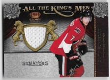 11/12 CROWN ROYALE ALL THE KING'S MEN JERSEY David Rundblad #14
