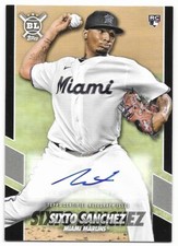 2021 Topps Big League Opening Act Auto Sixto Sanchez (#OAA-SS) Marlins RC