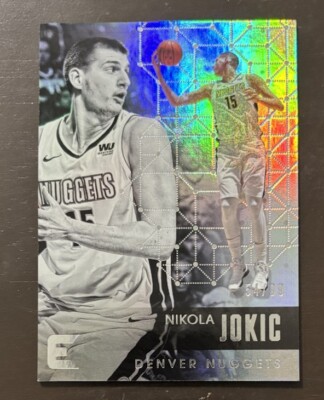 2017-18 PANINI ESSENTIALS SILVER #188 NIKOLA JOKIC # D 54/99
