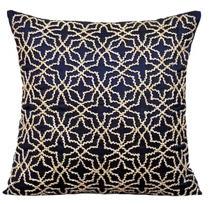 navy blue throw pillow covers