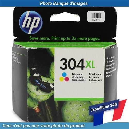 Cartouche d'encre HP 304 Tricolore pour Deskjet 2630, 2632, 2633, 3720 Cartouche d'encre HP 304 Tricolore pour Deskjet 2630, 2632, 2633, 3720