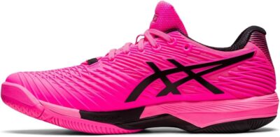 ASICS SOLUTION SPEED FF 2 1041A182 700 Hot Pink Black Tennis