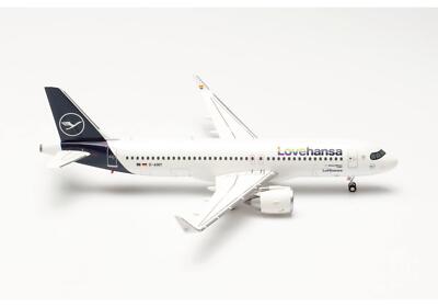 Herpa 572743 Lufthansa Airbus A320neo Lovehansa D-AINY 1:200