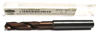 MILLER HYPRO CARB VHM Bohrer Ø6,4 3xD IK HYP-HP-3D  30200640 SchaftØ8 Neu XD4868