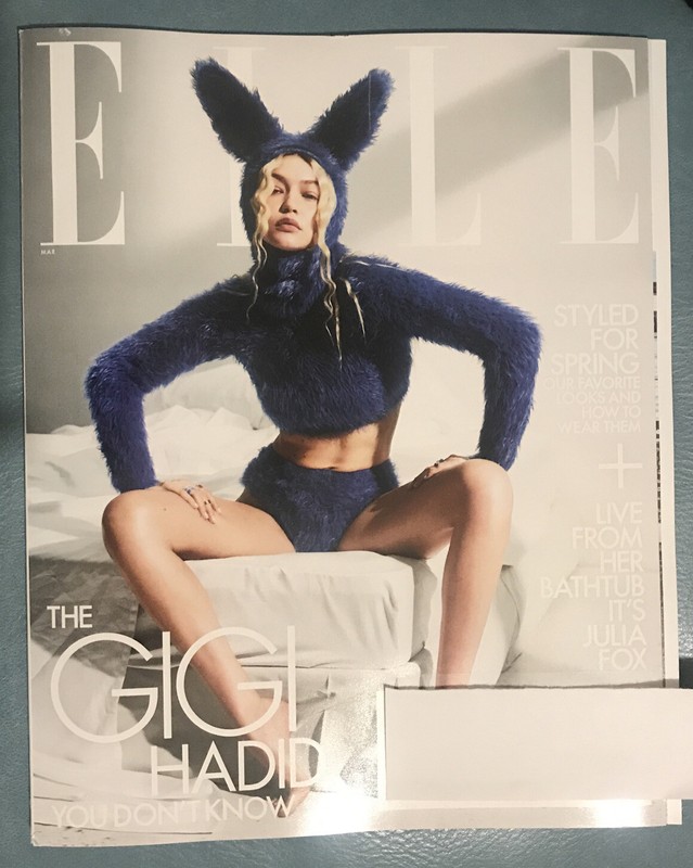 Elle Magazine March 2023 Gigi Hadid Sora Choi Julia Fox Kali Uchis RIhanna NEW